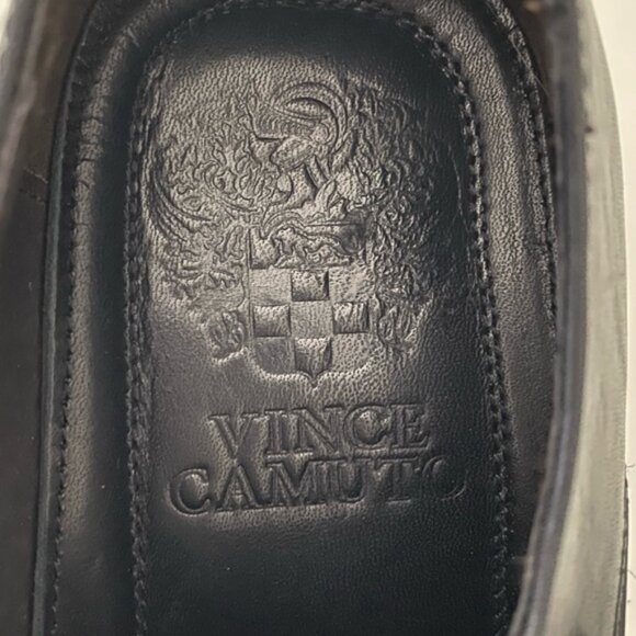 Vince Camuto Double Monk Strap Shoes Mens Sz 11 Gabriel Black Leather main image 14
